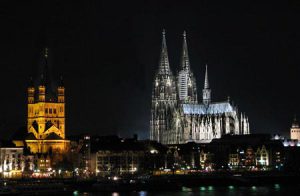 Kölner Dom Nachtaufnahme